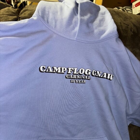 Camp Flag Gnaw 2024 Hoodie (MediumLight Blue) Nov. 16-17, 2024 Dodger Stadium - Picture 4 of 4